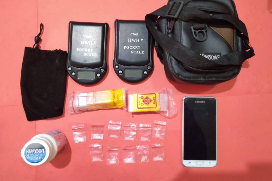 Tim Gradak Sat Res Narkoba Polres Bangka Tangkap Sepasang Kekasih saat Transaksi Sabu –&nbsp;Sabu