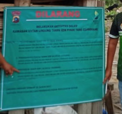 Usut Tuntas…!!! Pelaku Perusakan Hutan&nbsp;Kawasan.