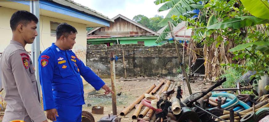 Sat Polair Polres Bangka Barat Laksanakan Patroli Rutin Di&nbsp;Pelabuhan